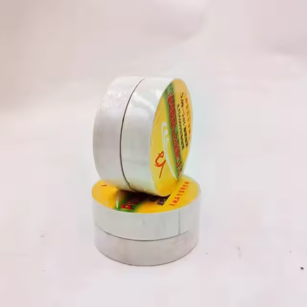 White Electric Tape Adhesive Paper & Film Product - Image 3